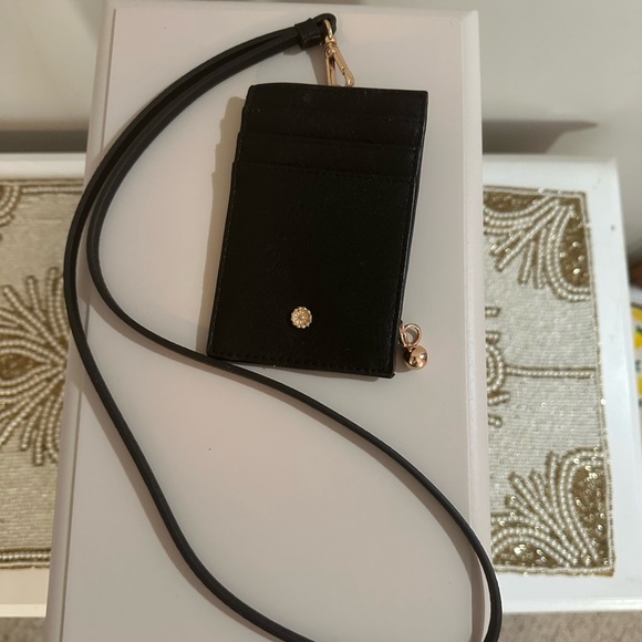 Black Leather ID and card Holder - Picture 2 of 3